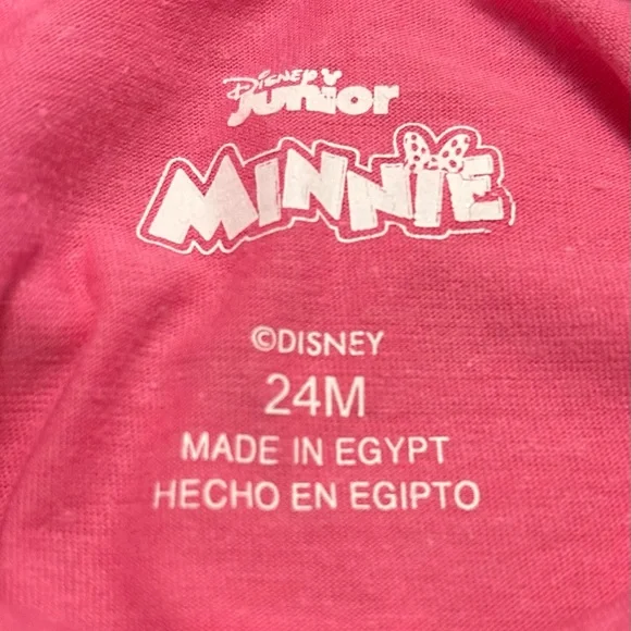 Disney Minnie Mouse Pink and Gray Star Outfit - Picture 5 of 5